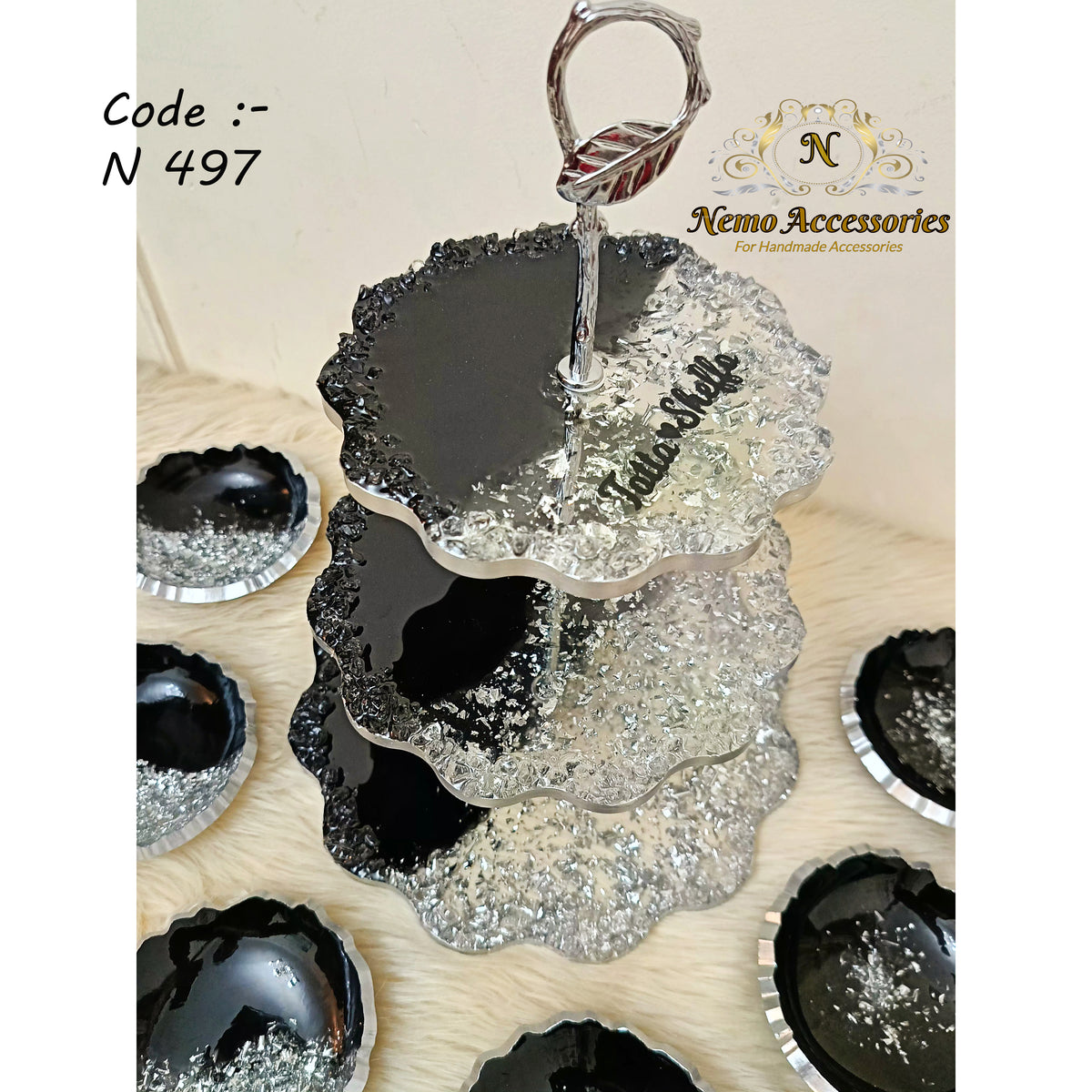 resin biscuits holder set