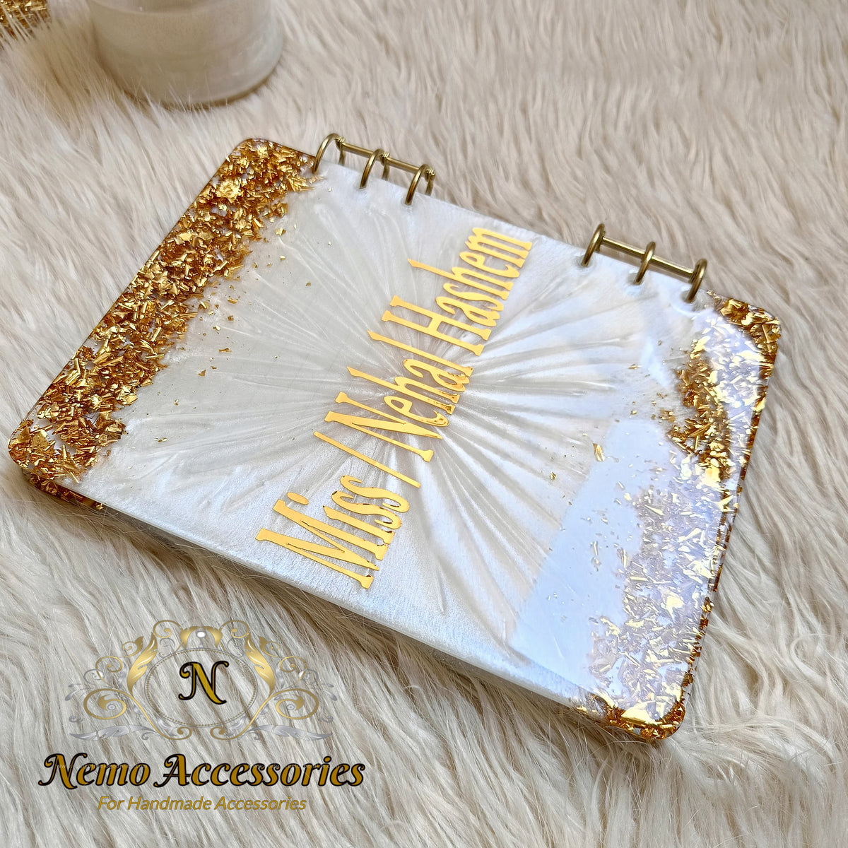 resin note book A5