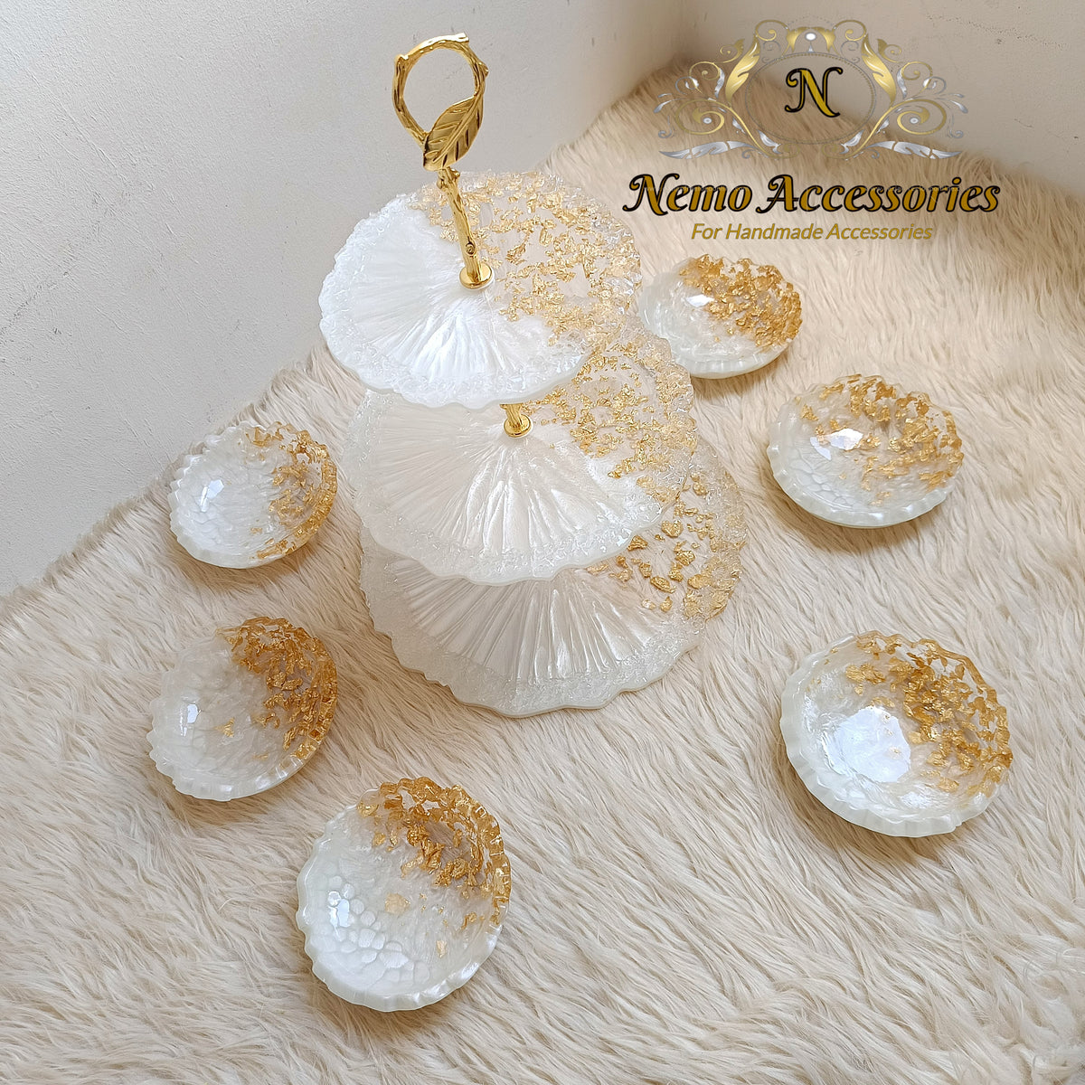 resin biscuits holder set