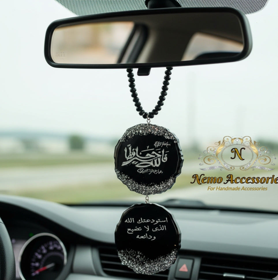 resin car hanging ornament
