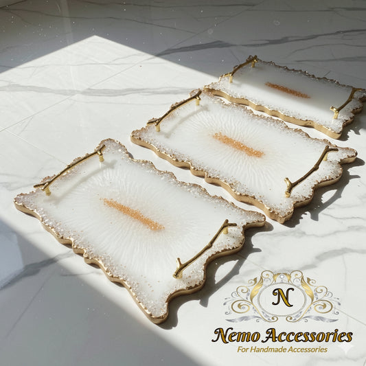 bride resin tray set