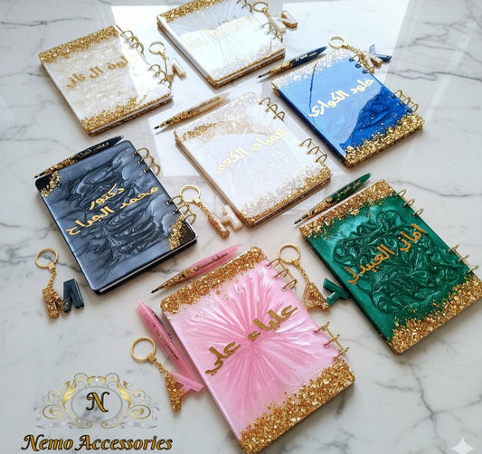 resin note book A5