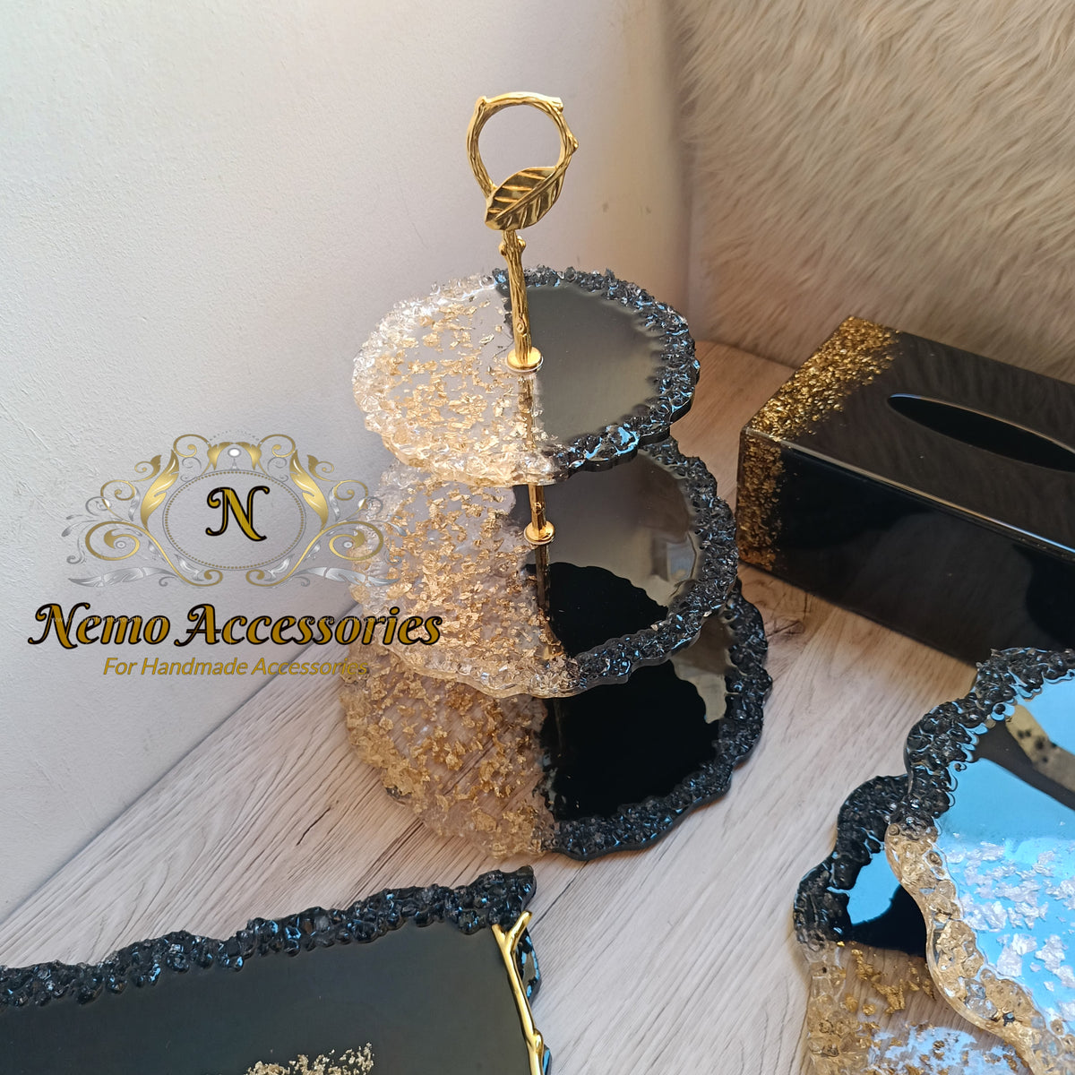 resin biscuits holder set