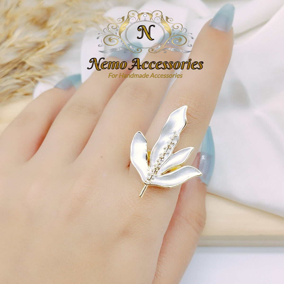 gold - plated free size ring
