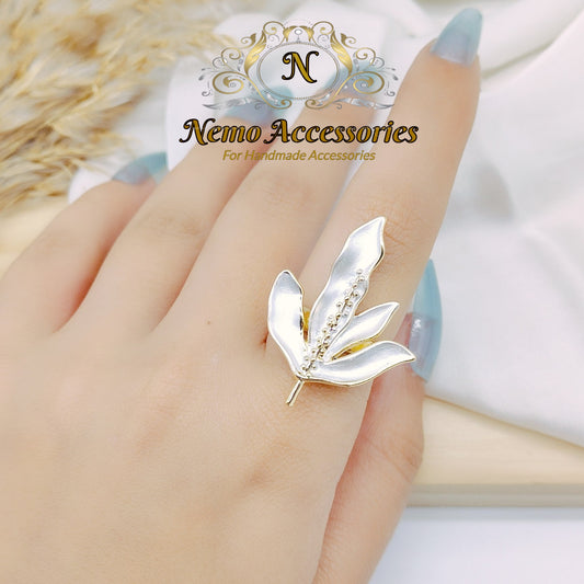 gold - plated free size ring