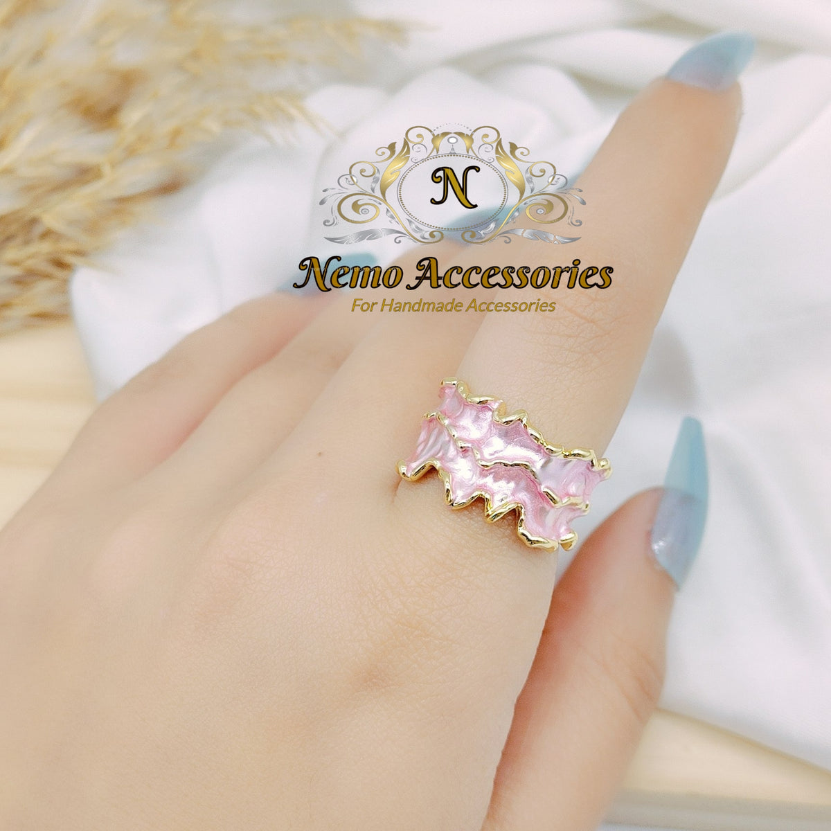 gold - plated free size ring