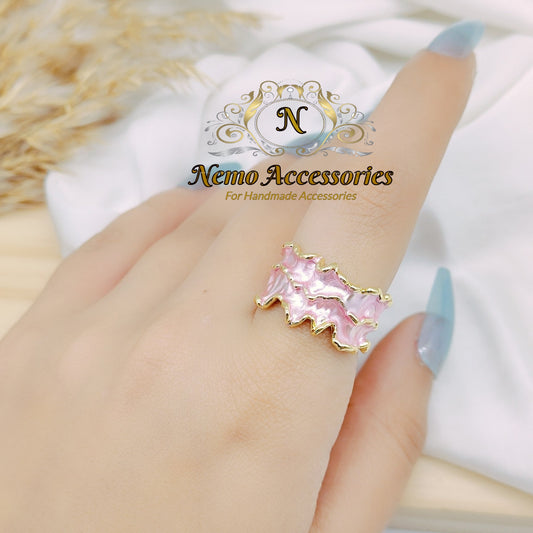 gold - plated free size ring
