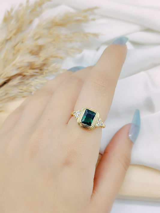 gold plated free size ring