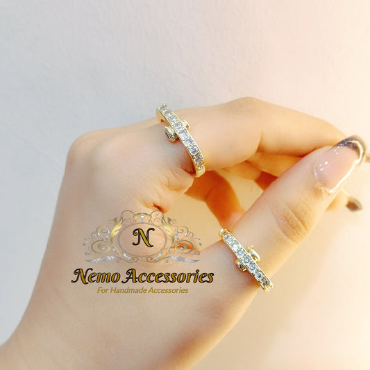 gold - plated free size ring