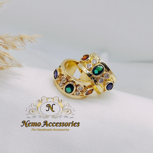 gold-plated free size ring