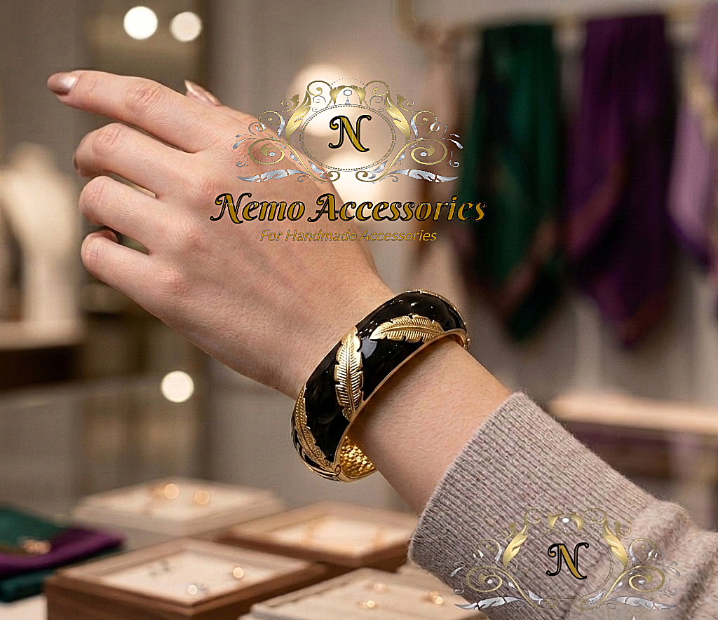 gold-plated bangel bracelet