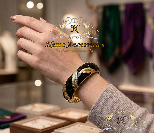 gold-plated bangel bracelet
