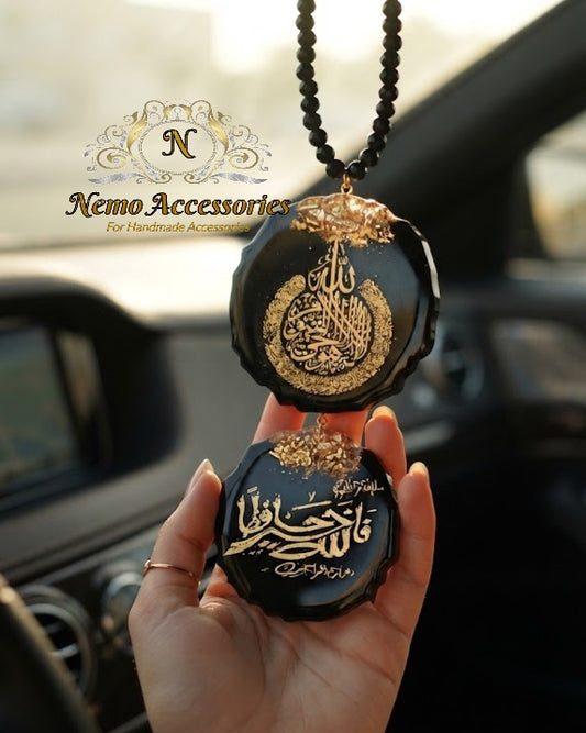 resin car hanging ornament