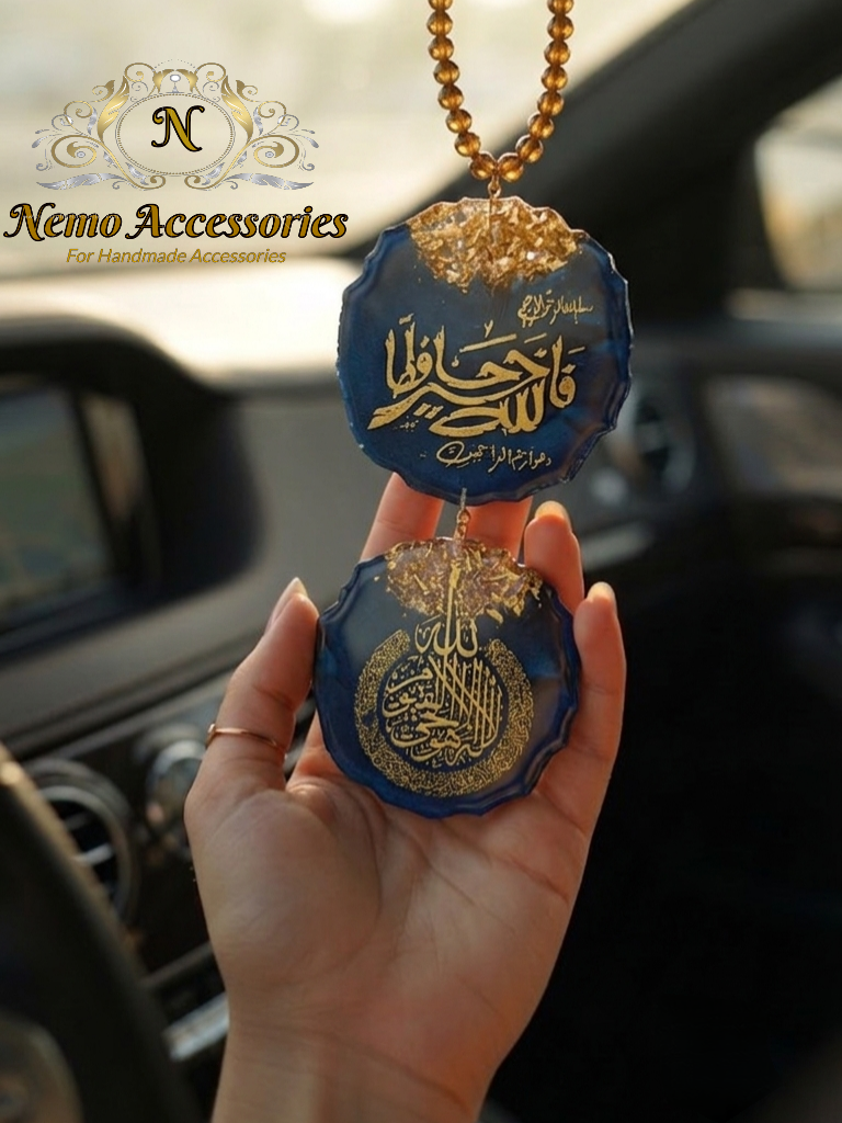 resin car hanging ornament