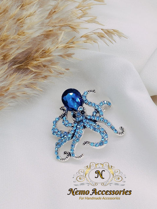 stainless-steel brooch