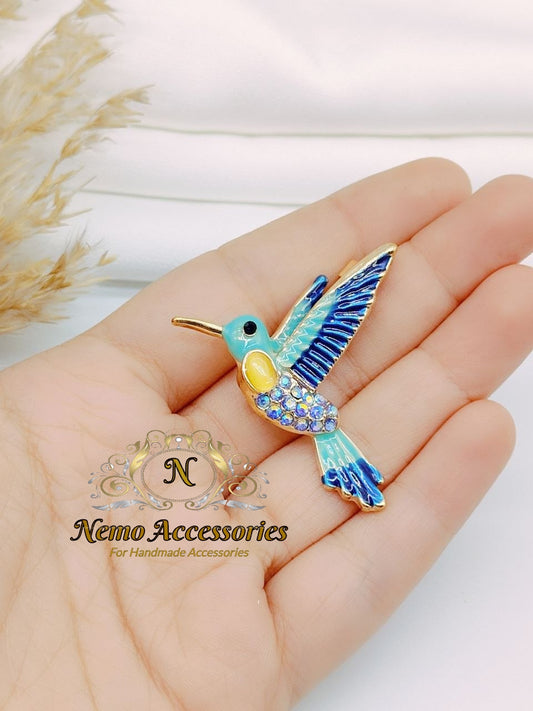 stainless-steel brooch